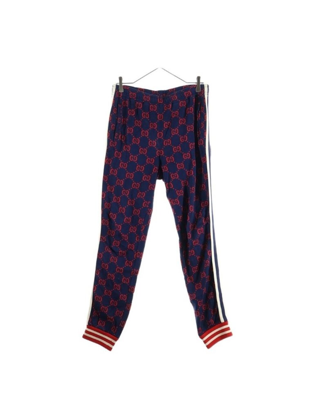 Gucci Jacquard Sweatpants GG All Over Print Navy